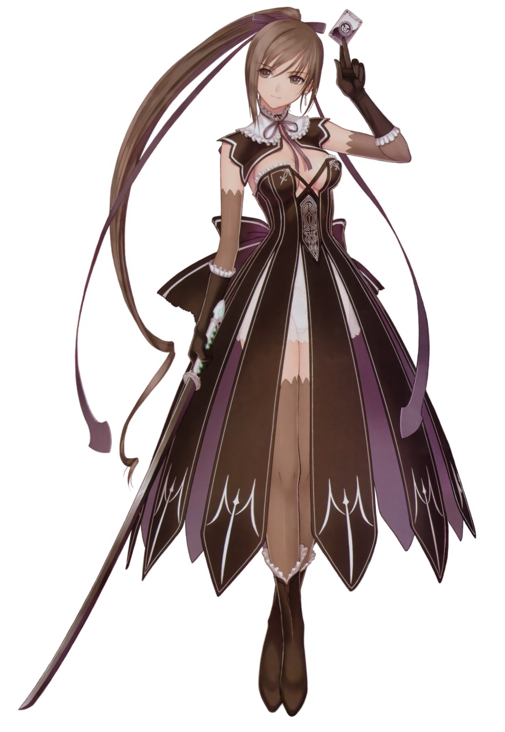 sega tony taka shining hearts shining world maxima enfield cleavage